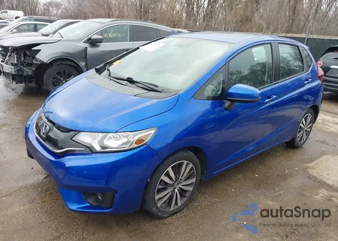 2015 Honda Fit Ex/Ex-L z USA, uszkodzony, nr VIN 3HGGK5H83FM745686